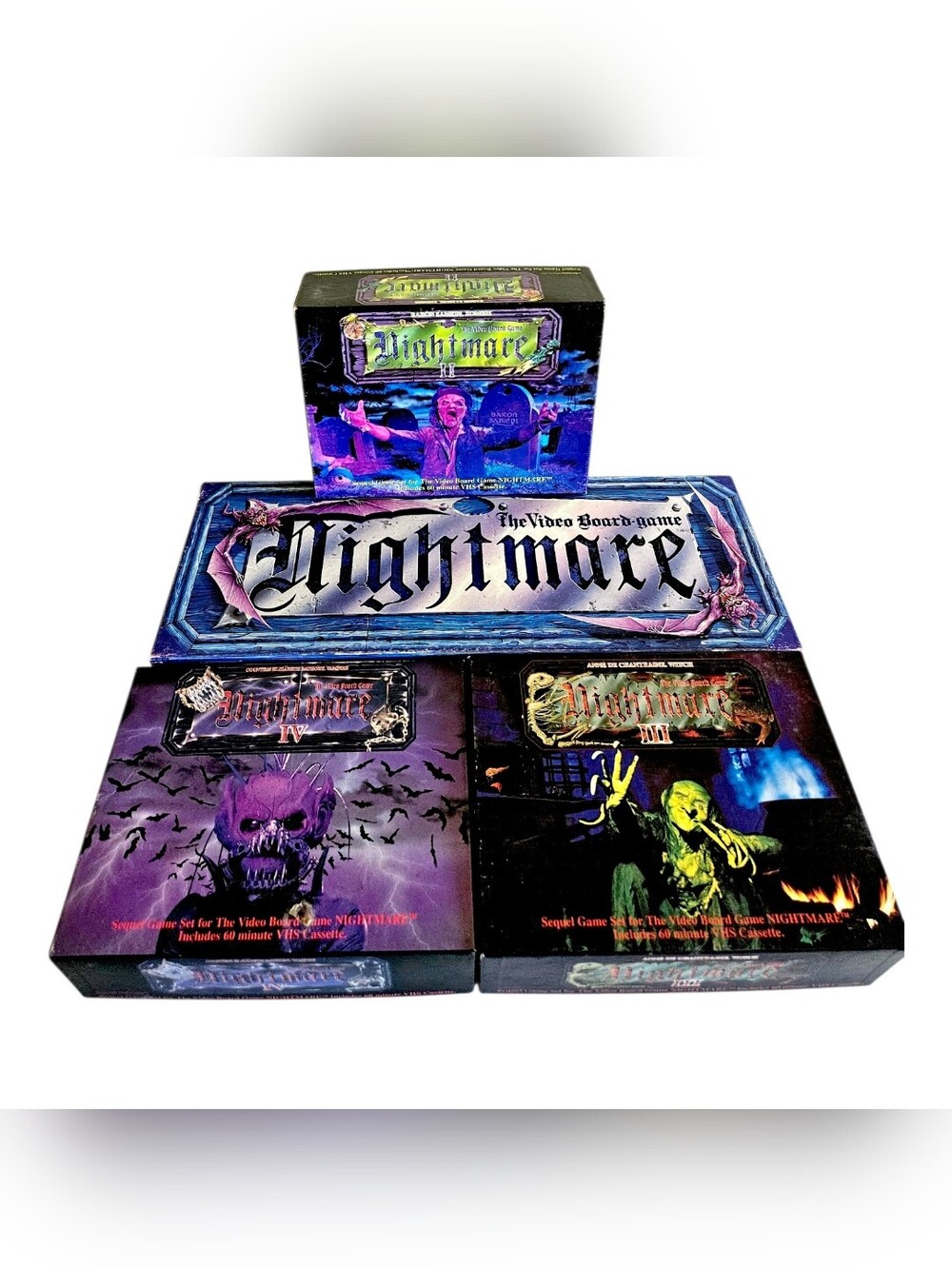 Nightmare Video Board Game Set - I, II, III & IV!